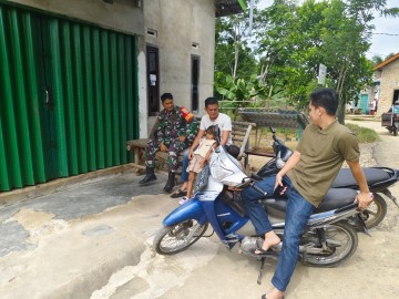 Babinsa Koramil 406-03/Rupit Laksanakan Komsos di Desa Maur Baru dan Noman Baru