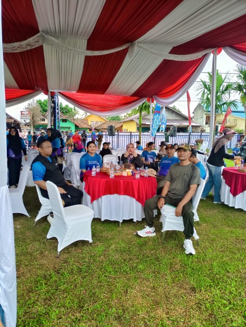 Danramil 406-06/Tugumulyo hadiri acara event Sumsel bukit botak 5k Musi Rawas.