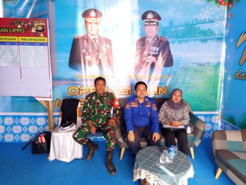 Babinsa Koramil 406-10/Lubuklinggau Timur Laksanakan Pengamanan Nataru di Pos Lippo