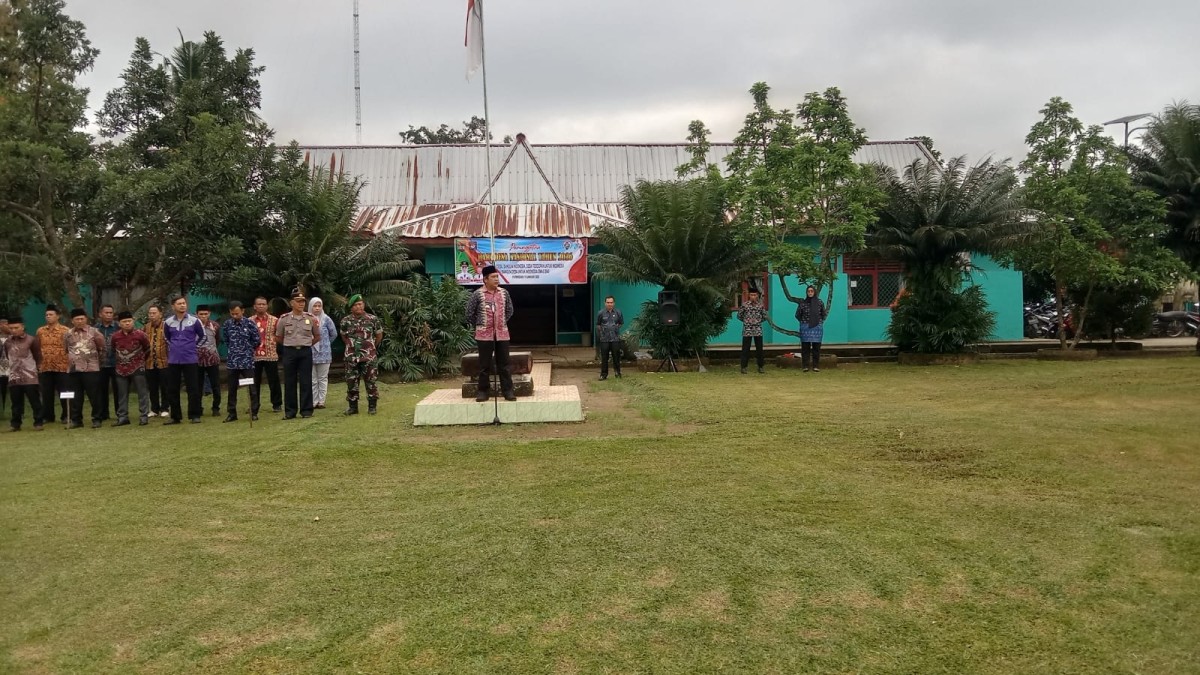 Babinsa Koramil 406-06/Tugumulyo Hadiri Peringatan Hari Desa Nasional