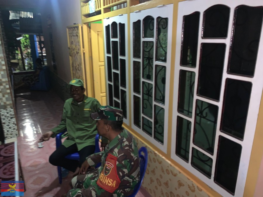 BABINSA KORAMIL 406-07/JAYALOKA SERTA WARGA DESA CIPTODADI 2 SINERGIKAN UPAYA KEAMANAN DAN KETERIBAN