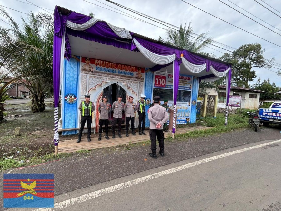 APEL PENGECEKAN KESIAPSIAGAAN POS PAM LEBARAN DI KECAMATAN KELINGI