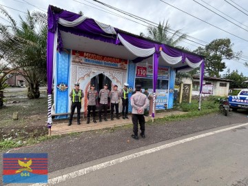 APEL PENGECEKAN KESIAPSIAGAAN POS PAM LEBARAN DI KECAMATAN KELINGI