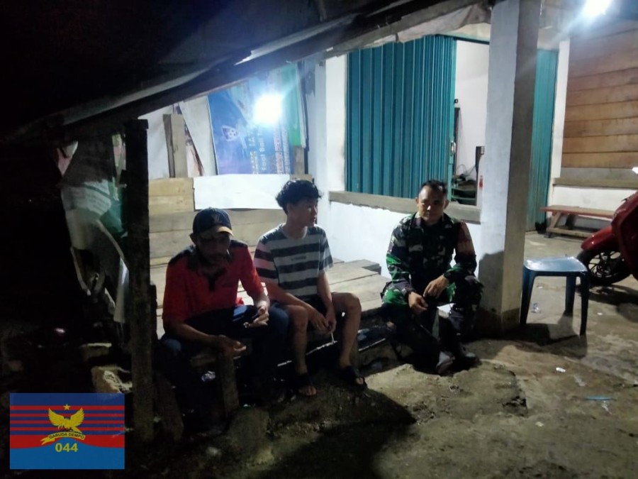 Patroli dan Monitoring Siskamling Guna Menjaga Kondusifitas Wilayah