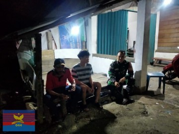 Patroli dan Monitoring Siskamling Guna Menjaga Kondusifitas Wilayah