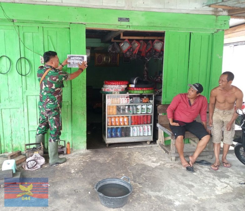 Komsos dan Sosialisasi Rekrutmen TNI AD di Desa Rantau Telang Rantau Telang 