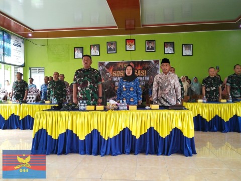 SOSIALISASI PENCEGAHAN DAN PENANGGULANGAN KARHUTLA OLEH TIM MABES TNI DI SMA NEGERI RAWAS ULU MURATARA. 