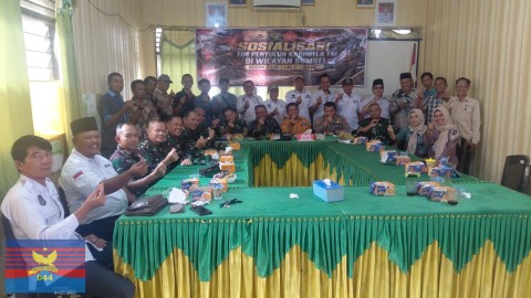 Tim karhutla Mabes TNI Gelar Sosialisasi Karhutla di Tugumulyo, Bangun Kesadaran Bersama Cegah Kebakaran Lahan